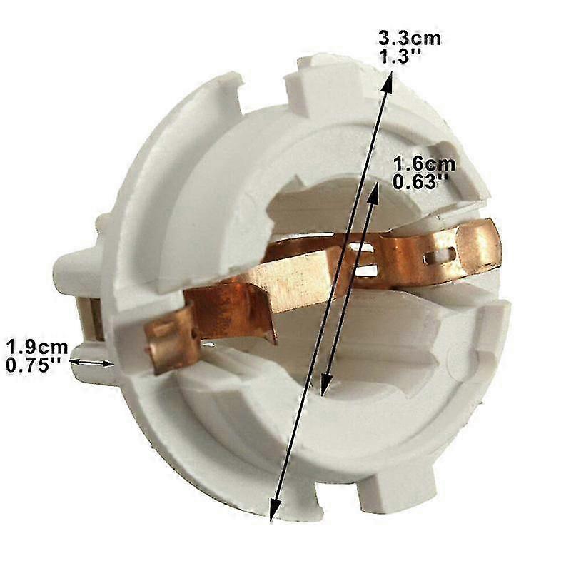 4Pcs Car Rear Tail Light Lamp Bulb Socket Holder 63216943036 for 7 Series X3 X5 E53 E38 E65 E70 E83 F25 2000-2016