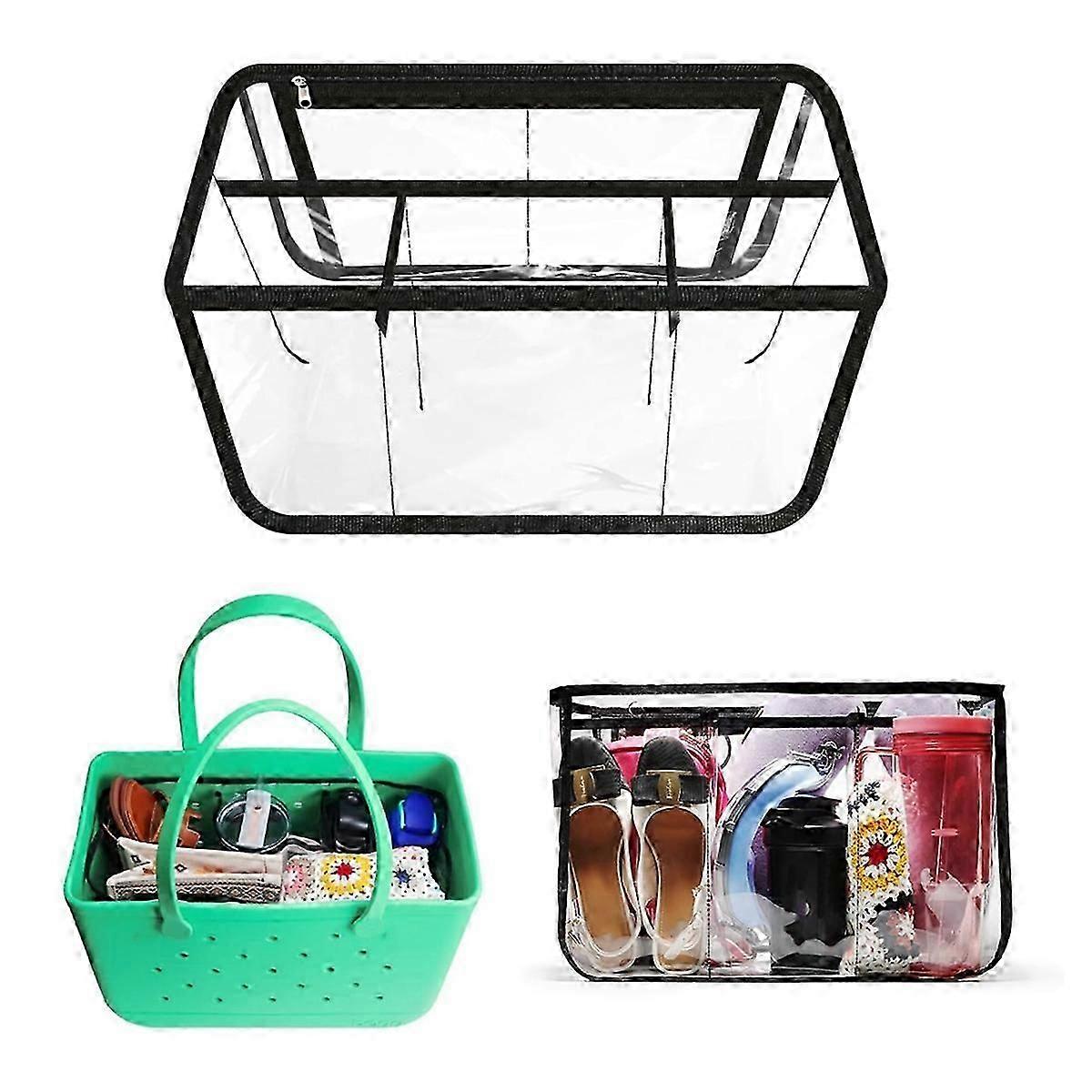 Clear Beach Bag Organizer for Bogg Bag Storage Bag