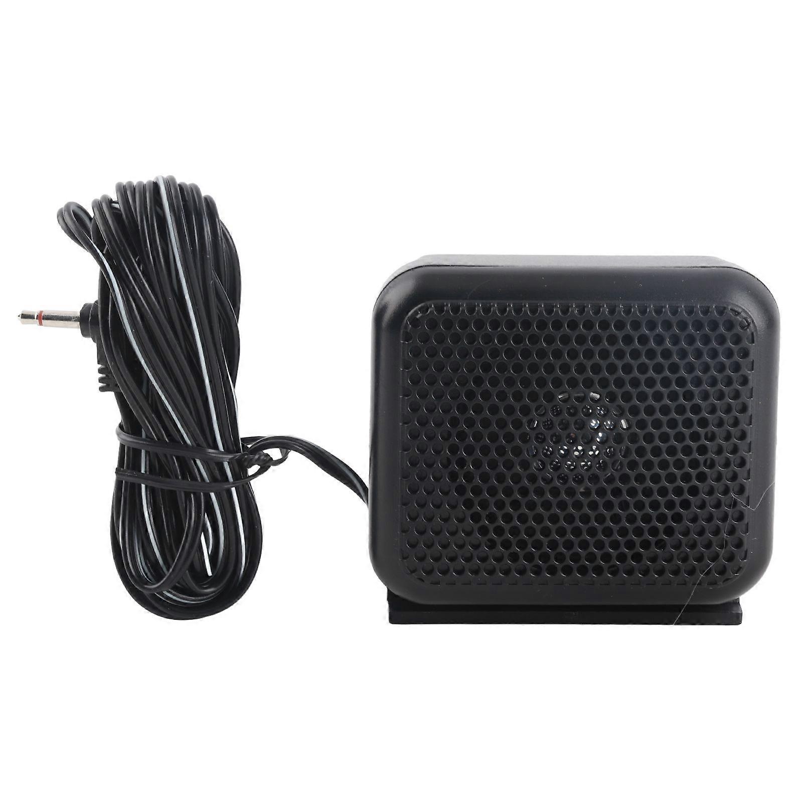 NSP-100 Mini External Speaker Mobile Radio Microphone for Ham Car Radios