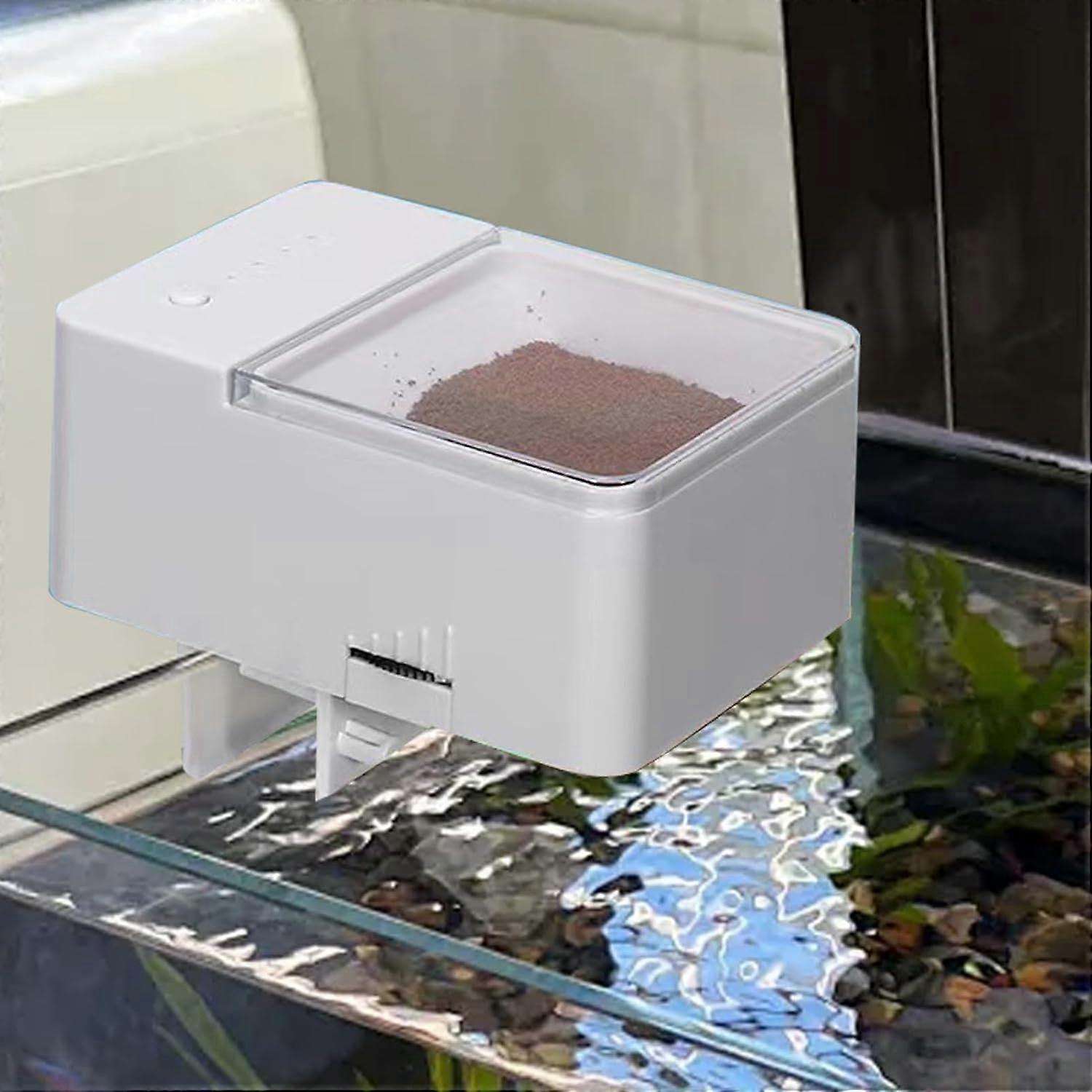 Smart Aquarium Fish Feeder with Programmable Timer, Automatic Food ...