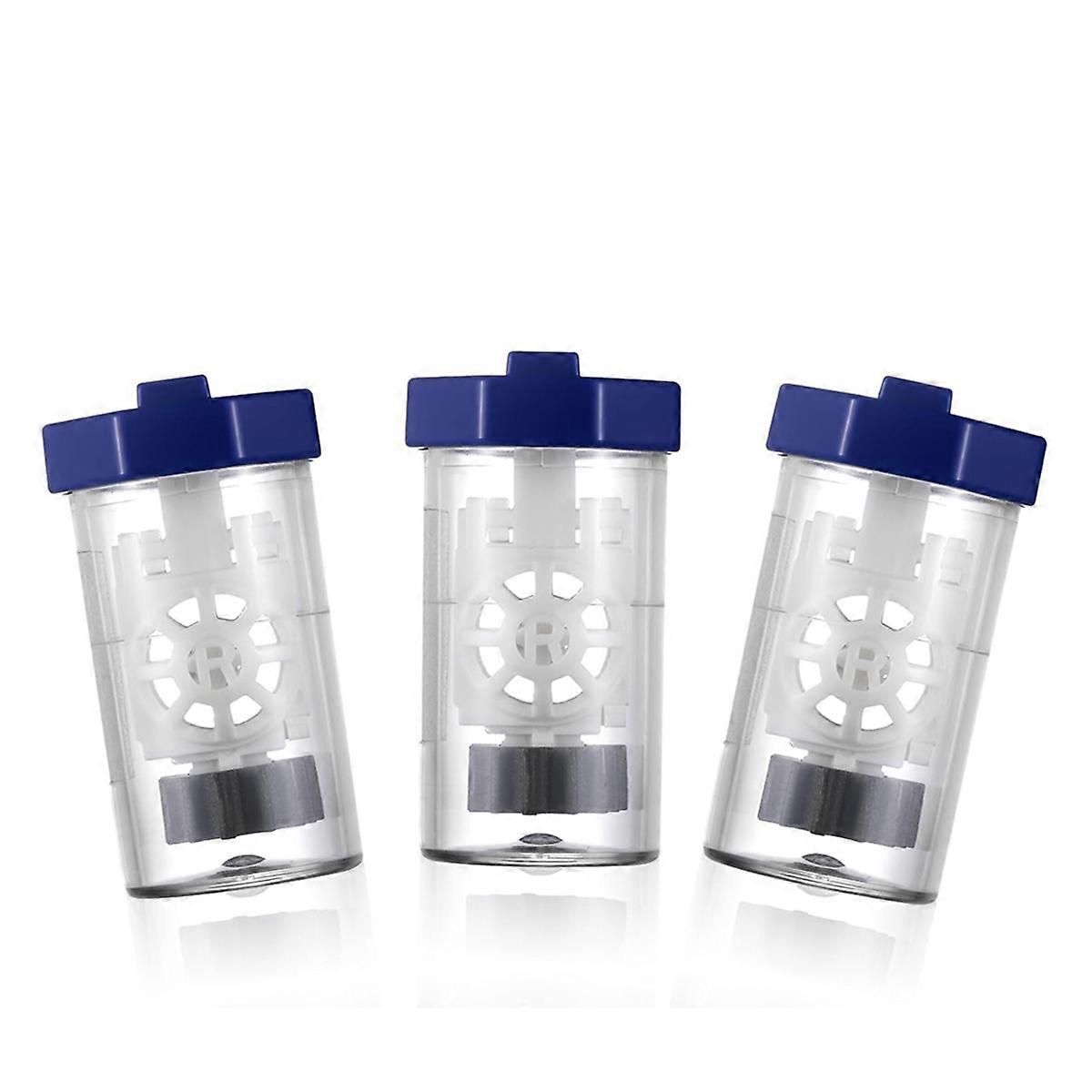 3 Pieces Hydrogen Peroxide Contact Lens Case Cleaner, Eye Scleral Contact Lens Stiff Clip Washer Machine, Portable
