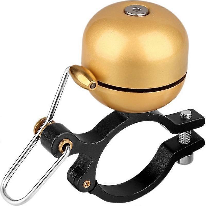 Aluminum Alloy Bicycle Bell for Mountain and City Riding, Loud & Clear Sound, Retro Design, Lightweight & Rust-Proof