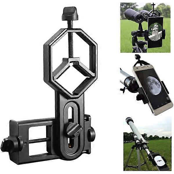 Universal Smartphone Telescope Adapter Mount - Compatible with Mo