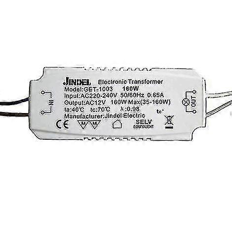 Halogen Transformer AC220-240V til AC12V Jindel Get-1003 160W til QH