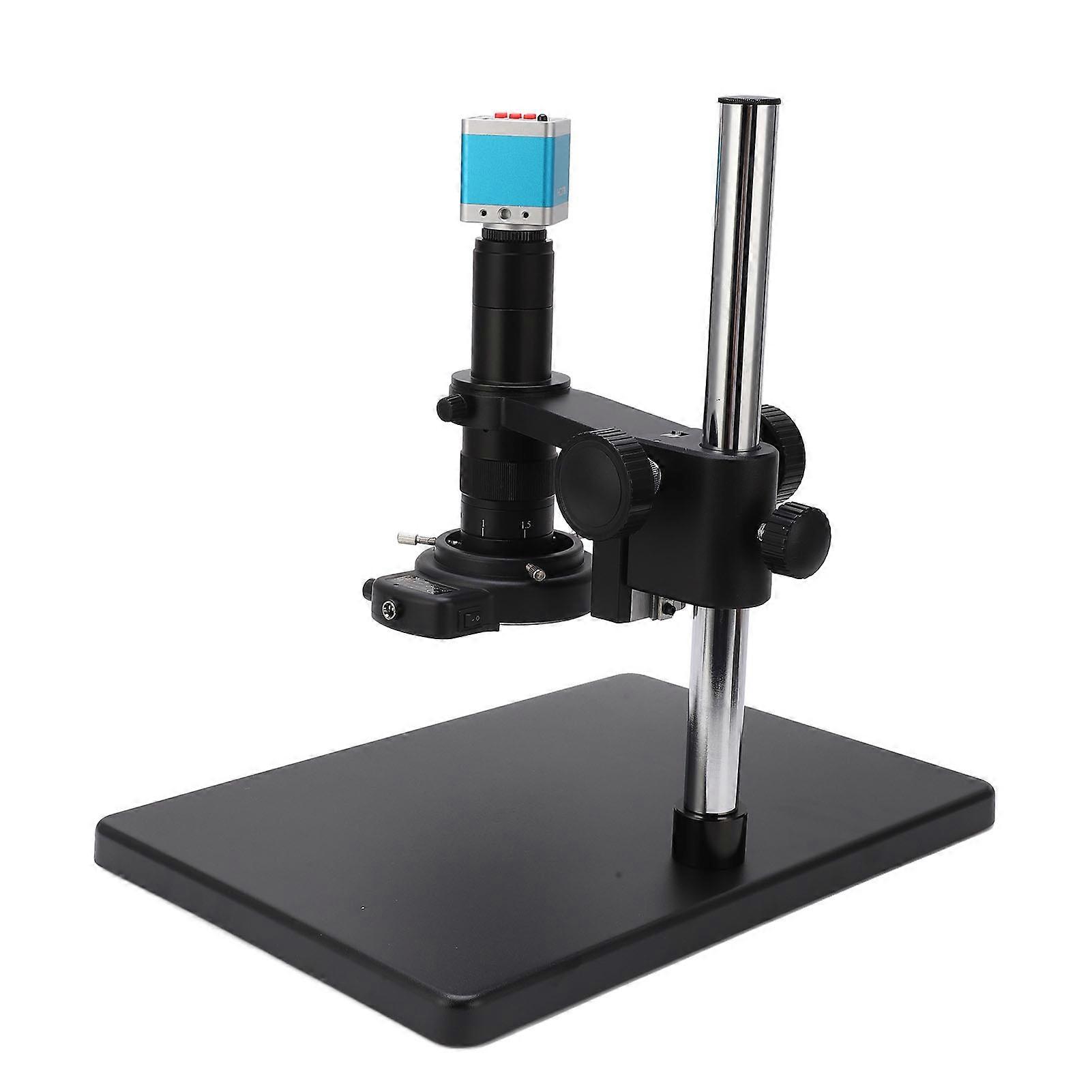 Inspection Camera 180X 4K Digital Microscope with Ring Light, USB 3.0