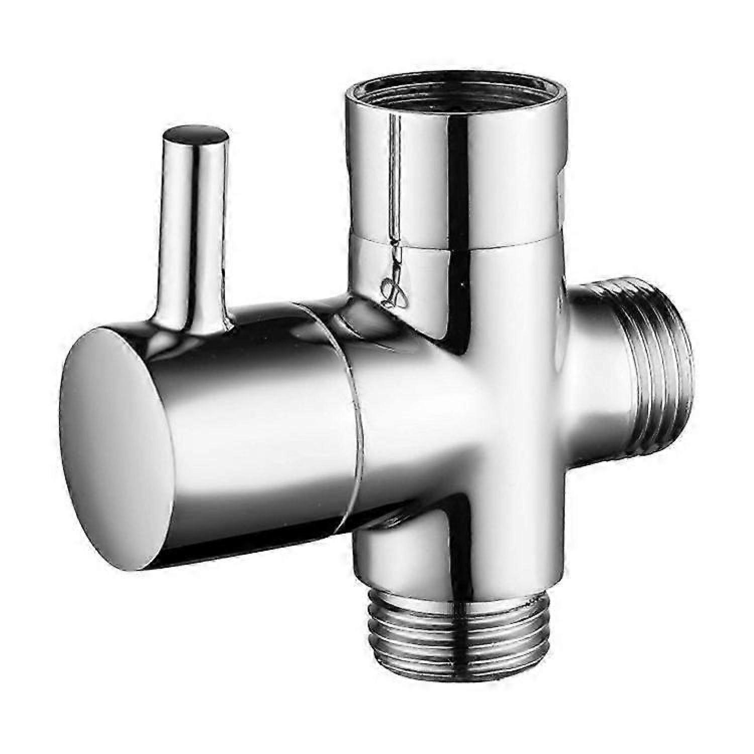 Solid mässing 3-vägsventil G1 / 2 "Handdusch dusch Komponenter Universal Montering -HK908