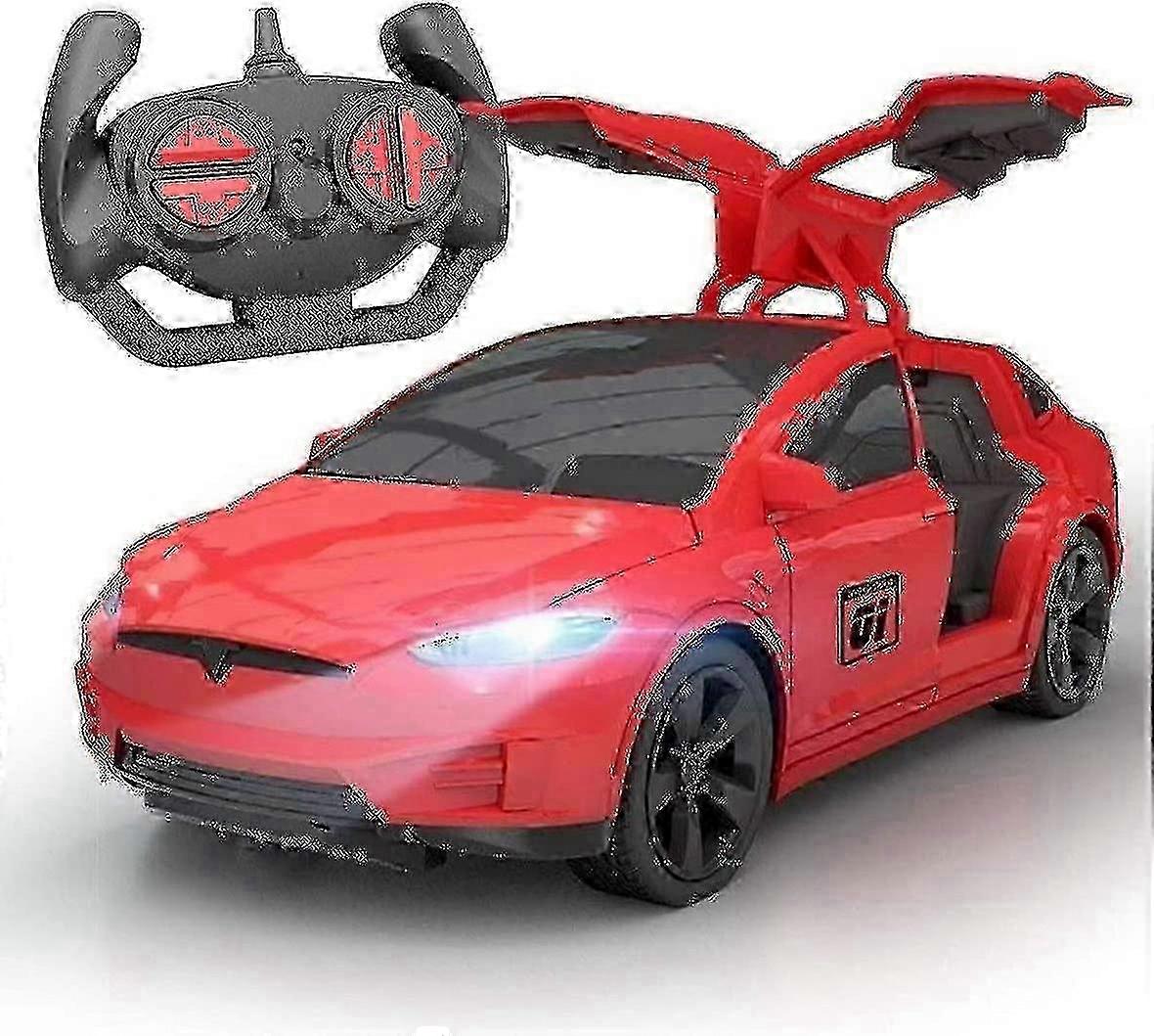 2025 New Year 4-chl Tesla Remote Car Rc Vehicle For Remote Car Recharable 24g1-