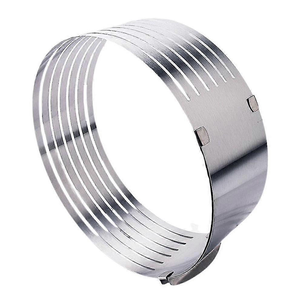 Adjustable Layered Slicer Leveler Round Cake Ring(6x8)