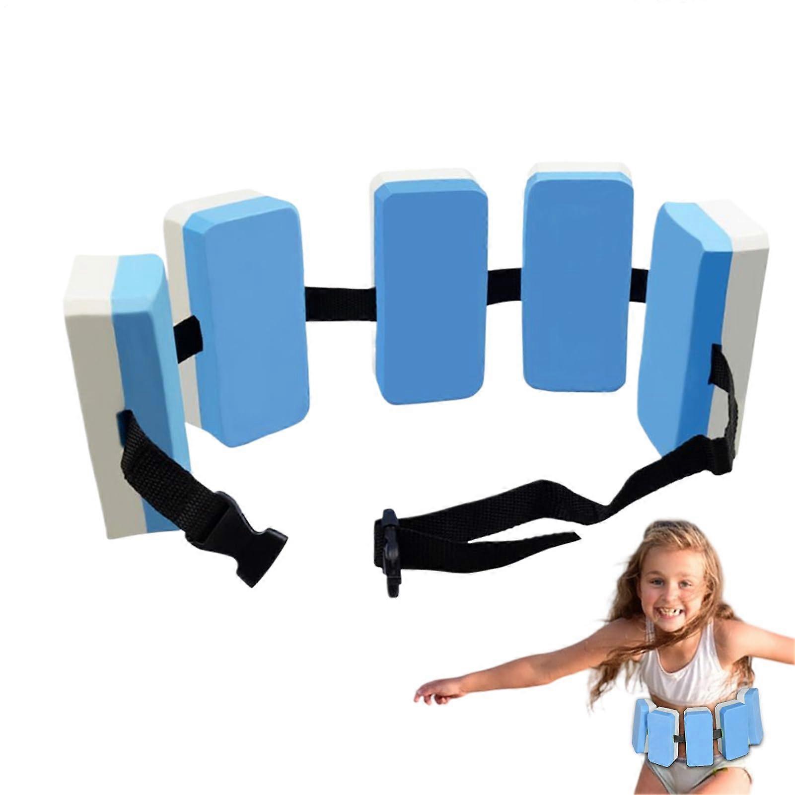 Swim Training Belt Adjustable EVA Child Floatation Belt Pool Exercise Water Aerobic Equipment Teens Boys Girls Kid