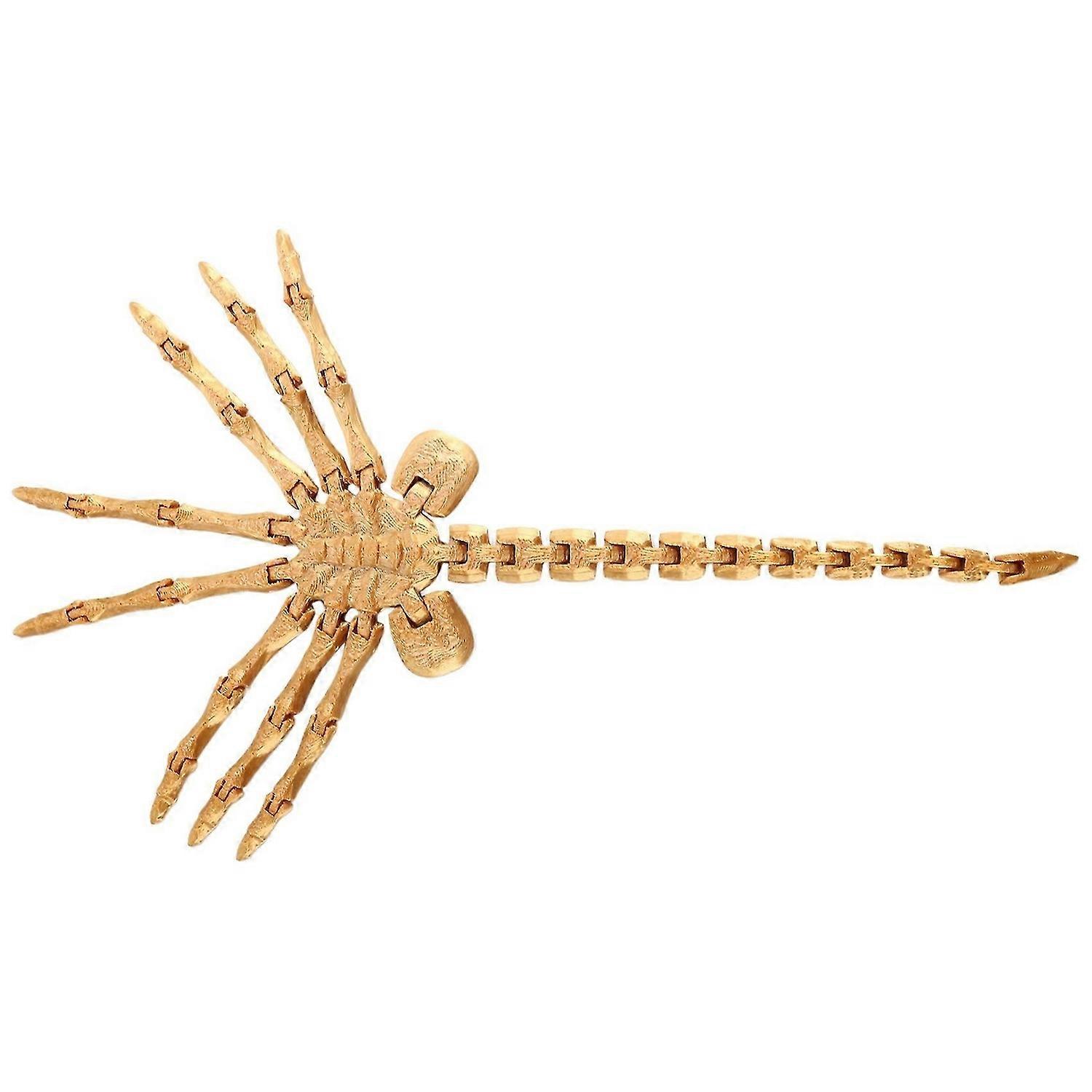 Facehugger Model Fully Articulated Movie Prop Local Gold