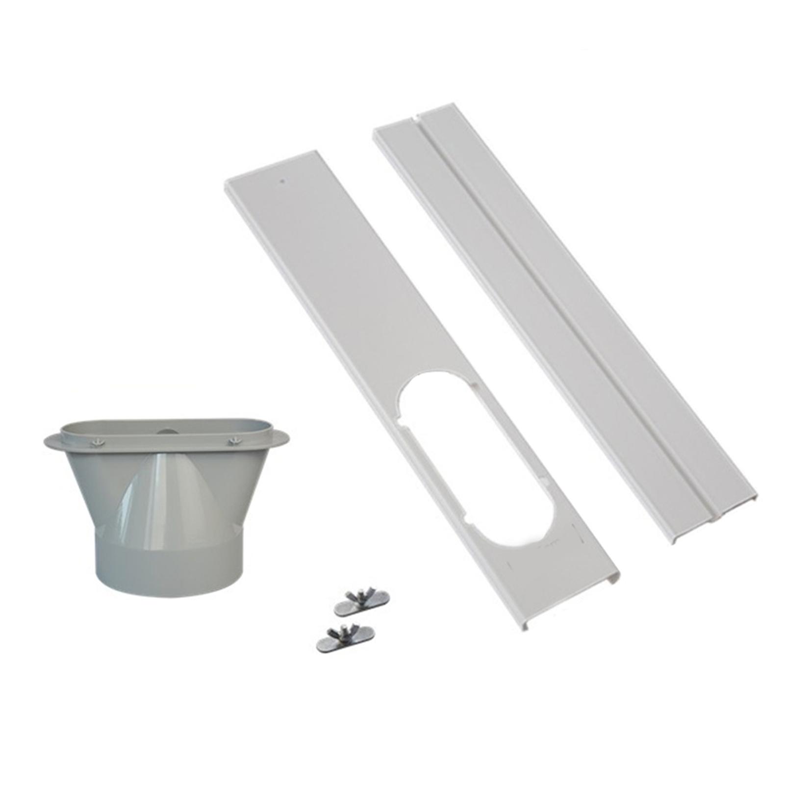Portable Air Conditioner Window Vent Kit Adjustable Window Seal Plate Set