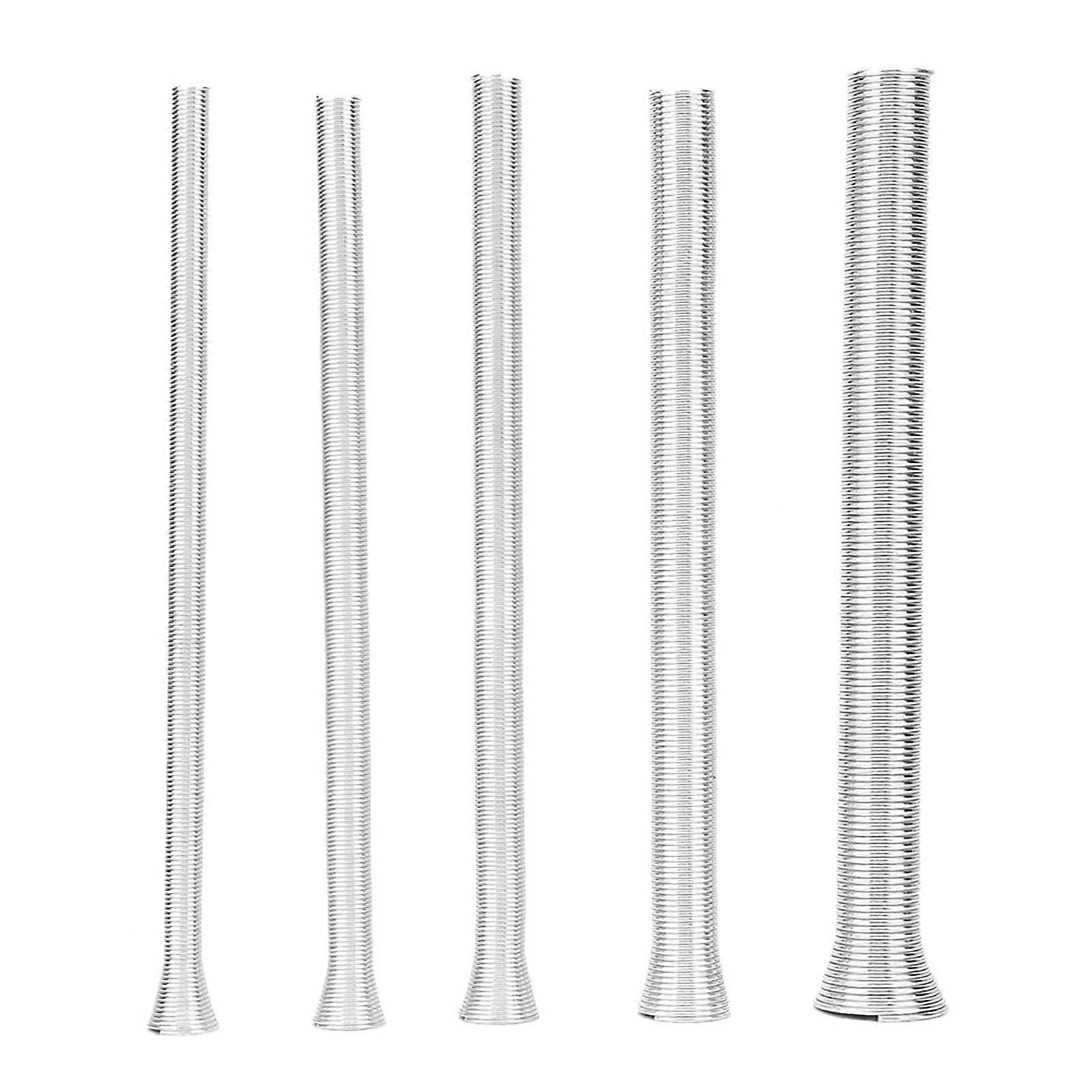 5Pcs 21cm Super Elastic Steel Spring Tube Bender PVC Electrical Wire Bending Pipe