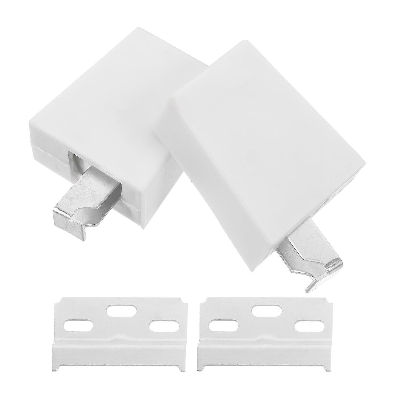 Concealed Hinges Heavy Duty Fastener for Frameless Kitchen Cabinets 6Pcs