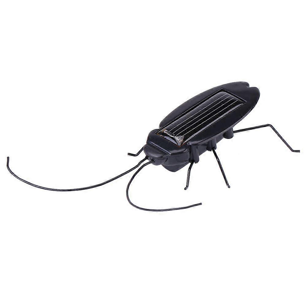 1Pc Mini Magic Solar Energy Powered Cockroach Educational Insect Kid Toy Gift Cockroach