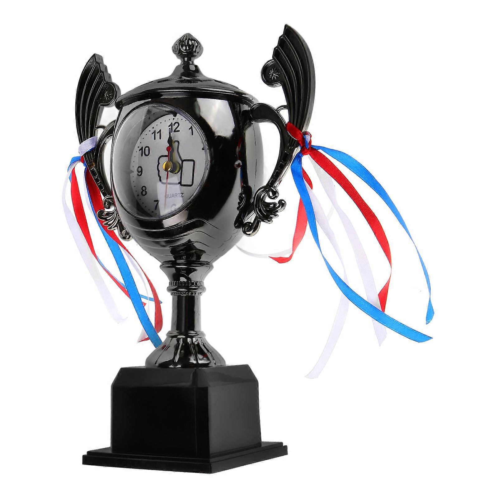 ABS Trophy Alarm Clock for Home Use Bedroom Desk