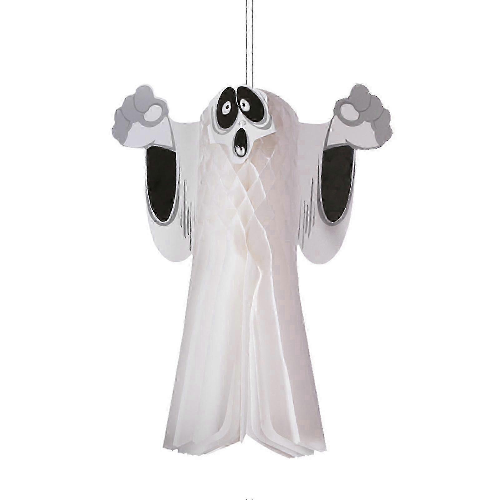 Halloween Honeycomb Ghost Pendant Sturdy and Not Easily Damaged Pendant for Halloween Holiday Parties Decor