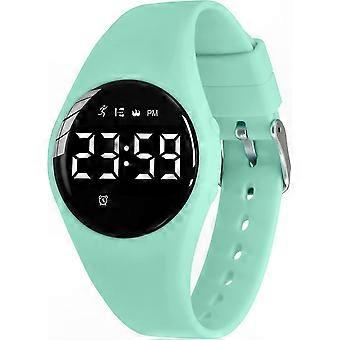 Digitale Sportuhr für Kinder und Jugendliche, Fitness-Tracker mit Wecker, Chronograph, wasserdicht, geeignet für 5-16 Jahre (hellgrün)