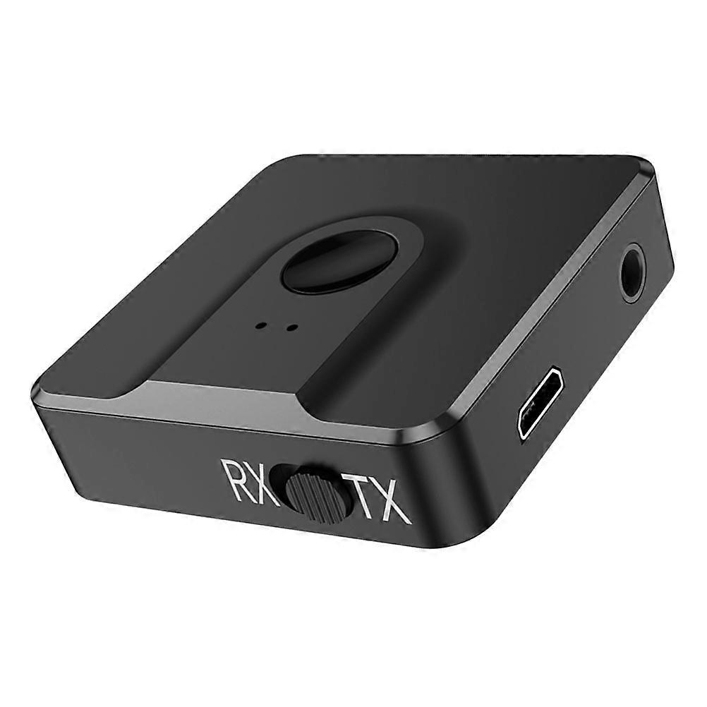 Multipurpose Wireless Adapter Car Music Adapter For Headphones Long Connection Distance Black 1 Set
