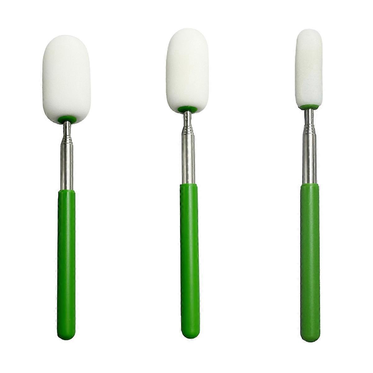 Telescoping Sponge Stick,3pcs Adjustable Sponge Rods