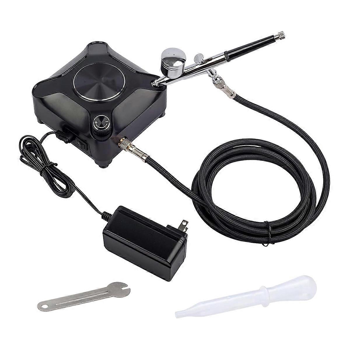 Adjustable Output Airbrush Kit Dual ActionAir Brush Compressor Kit
