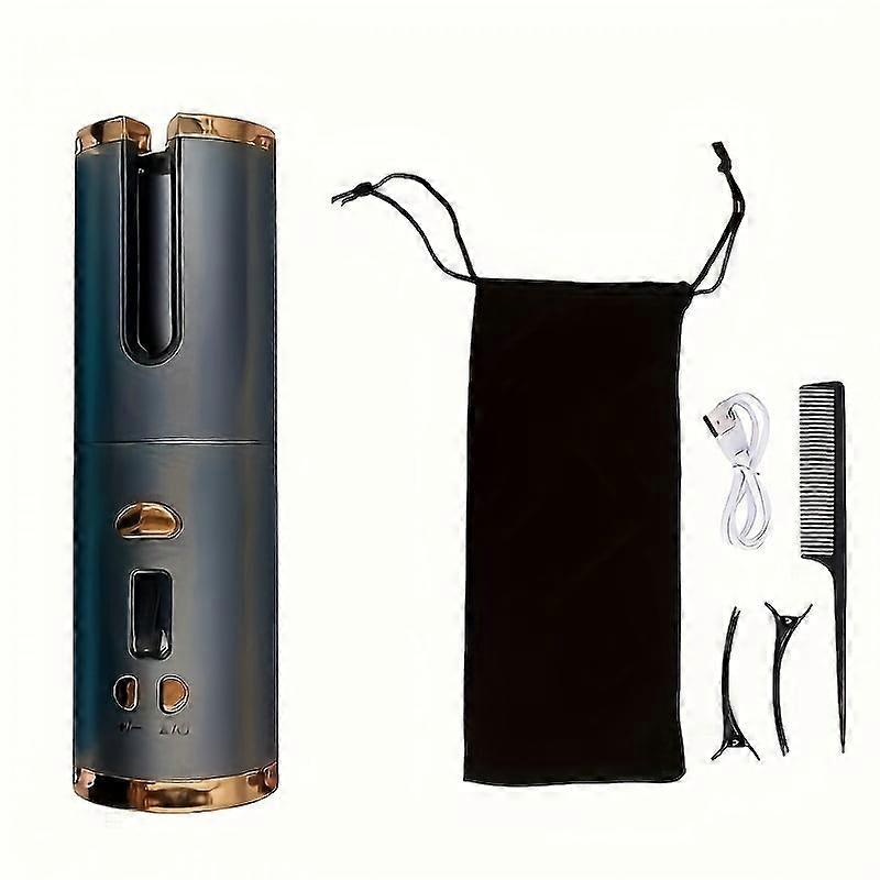 USB Rechargeable Automatic Curling Rod, Portable Multi-Functional Smart Curling Wand, Cordless Curling Iron, Gifts For Women