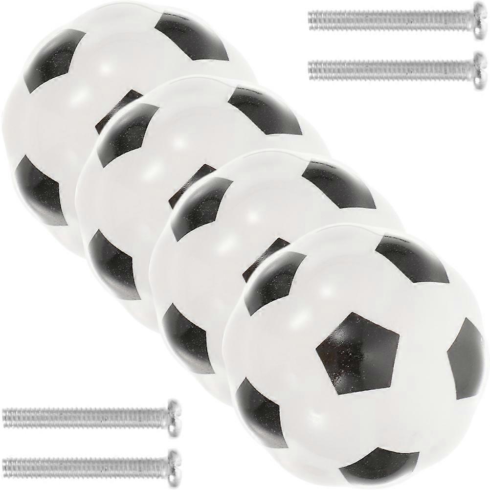 Football Cabinet Pull Handles 12Pcs Set for Home Decorative Knobs