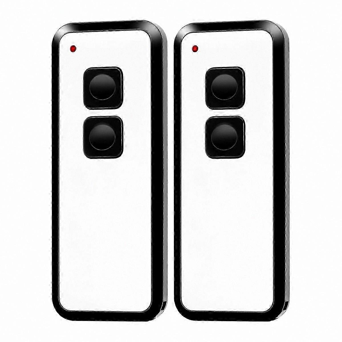 433.92 MHz Wireless Garage Door Remote Control, Compatible with 502 MAX43-2 and MINI Systems, 2-Pack for Garage Door Opener
