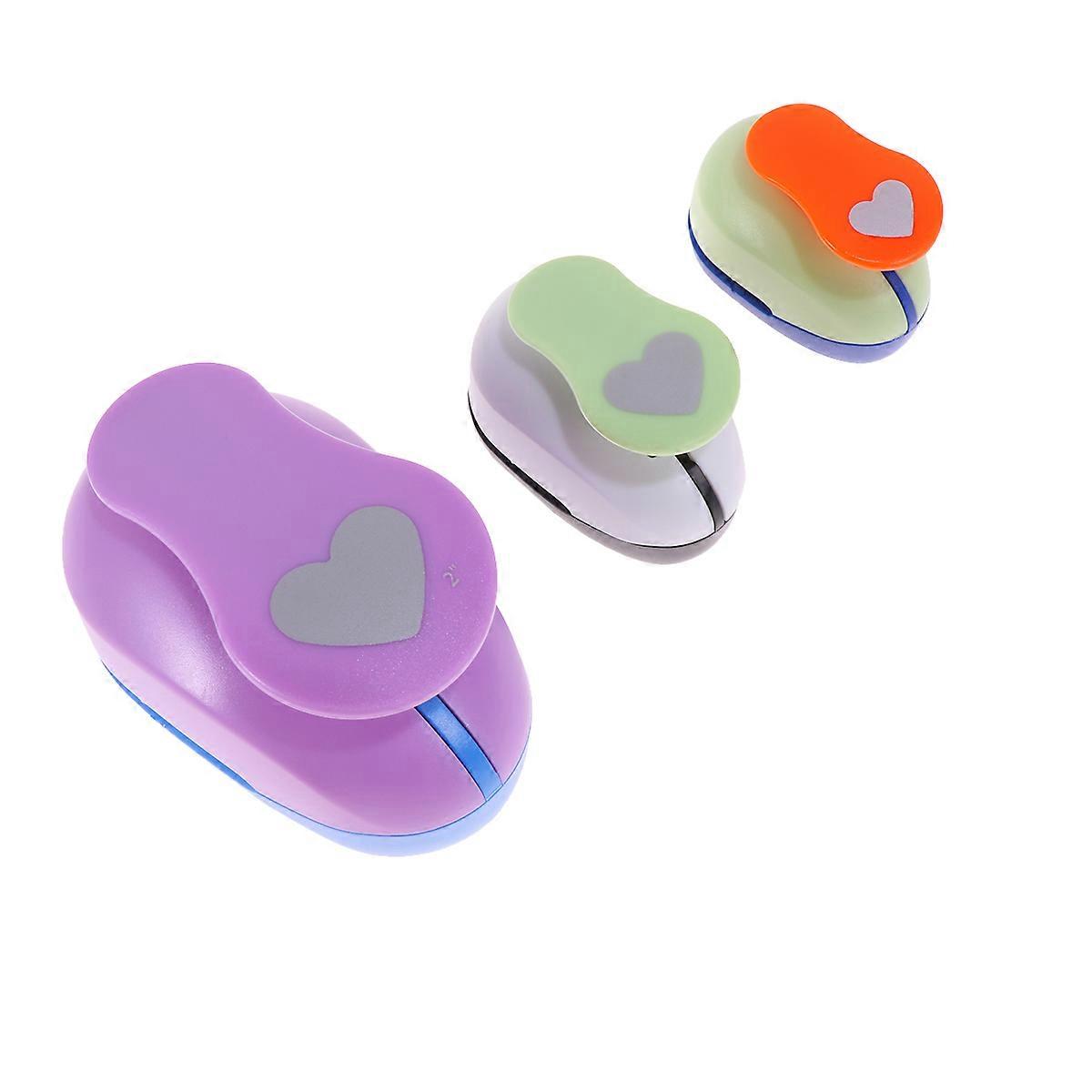 Punching Machine DIY Heart Pattern Embossing Tool for 6Pcs Scrapbook