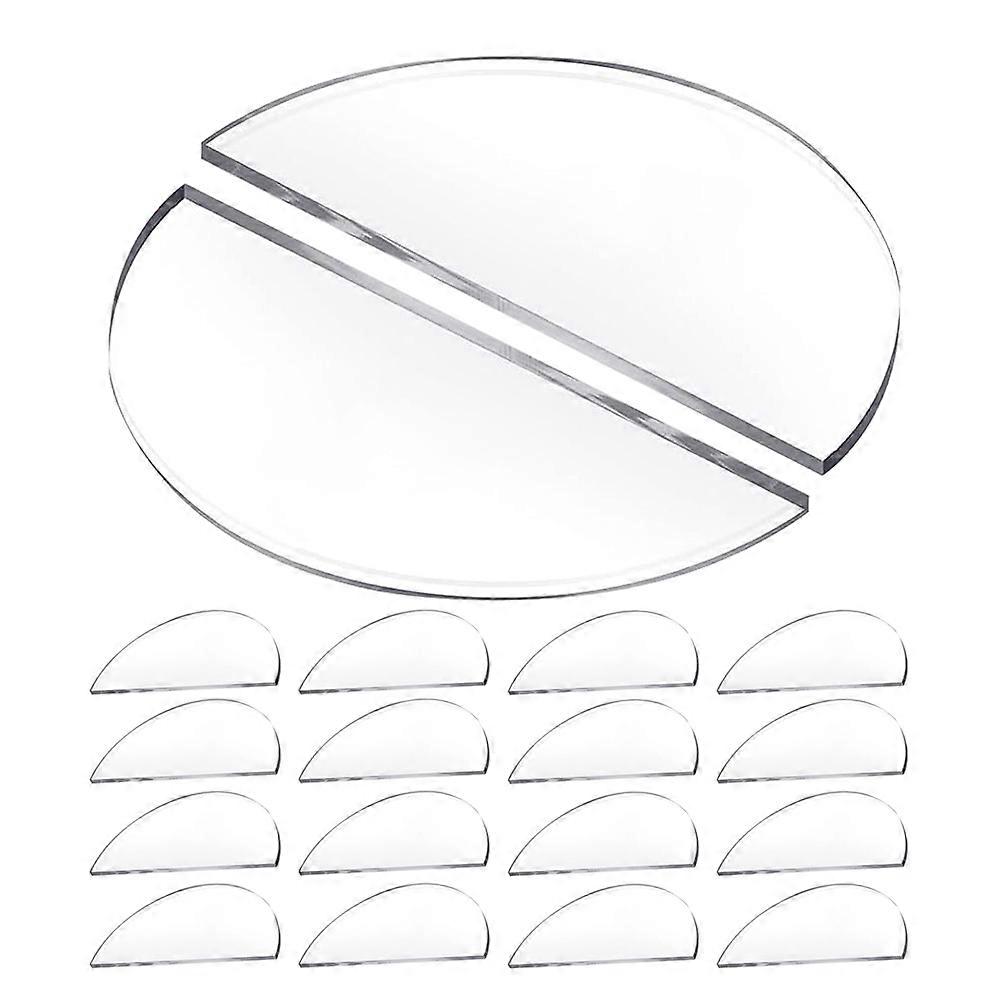 Sophisticated Clear Acrylic Place Cards For Formal Dinner Events 90 Pcs Freestanding Guest Name Cards