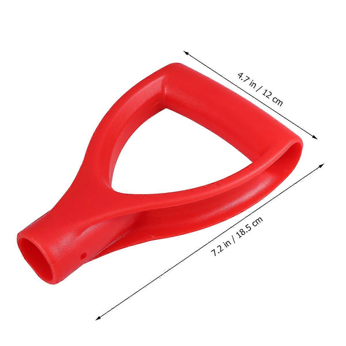 Construction D-Shaped Spade Handle Replacement 18.50X12.00X4.00CM Easy to Hold 3Pcs