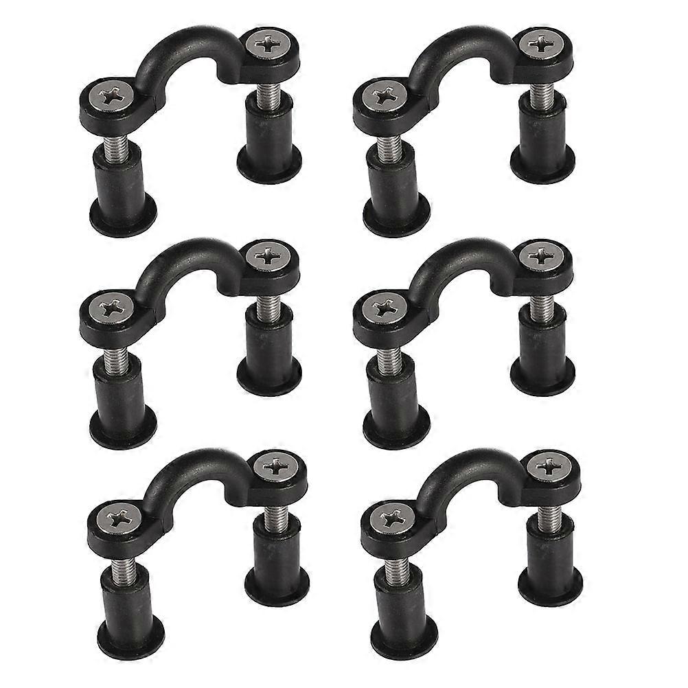 Deck Buckle C-Buckle Kayak Accessories Kit Kayak Users Nylon Assorted Color Securing Deck Lines 1 Set