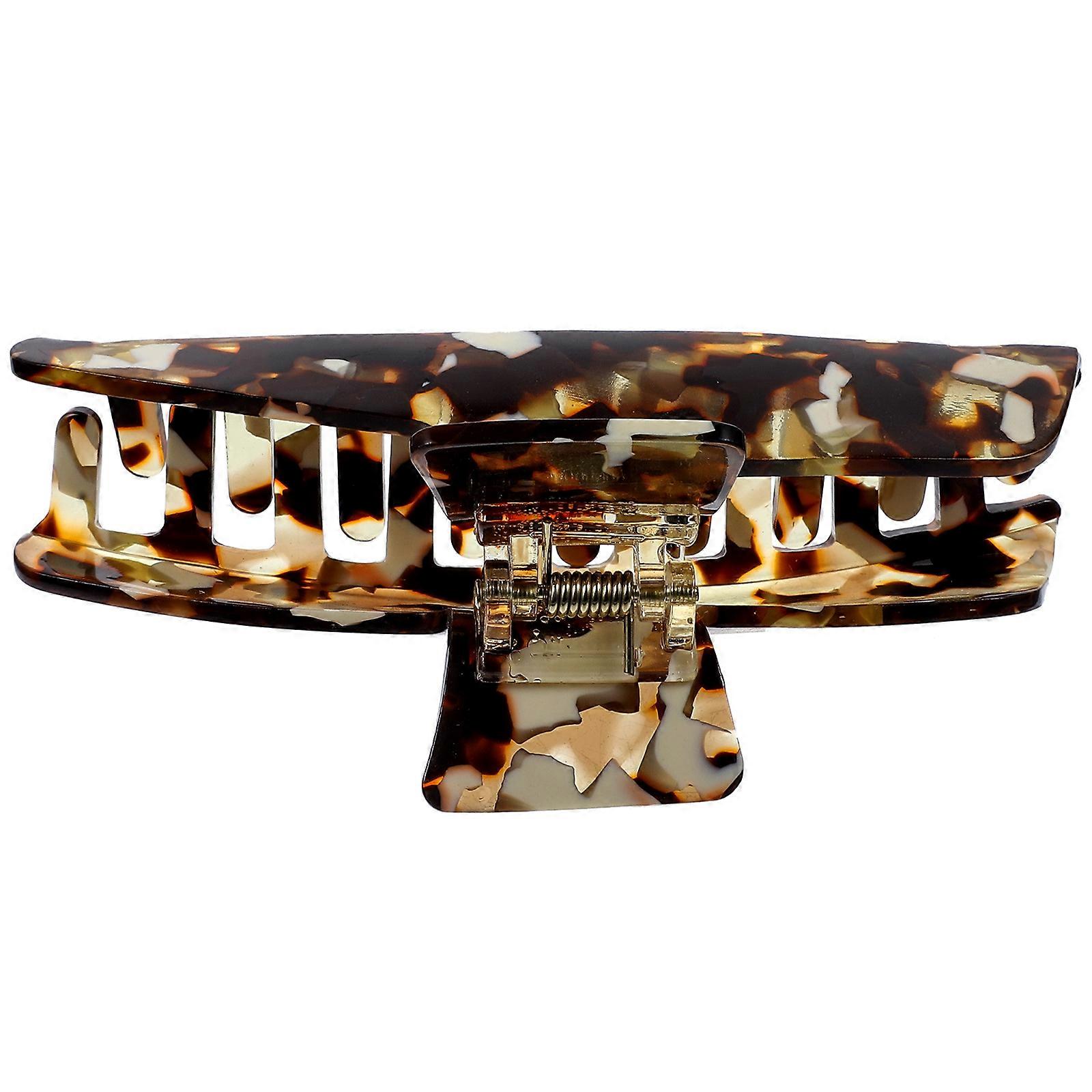 Acetate Sheet Jaw Clips Hair Claw Clips for Styling 4Pcs Light