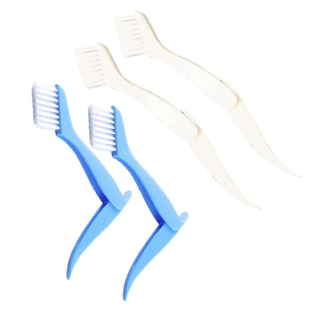 Multi-Purpose Cleaning Tools For Home Cleaning 4Pcs Small And Compact Dust Removal Brushes Assorted Color