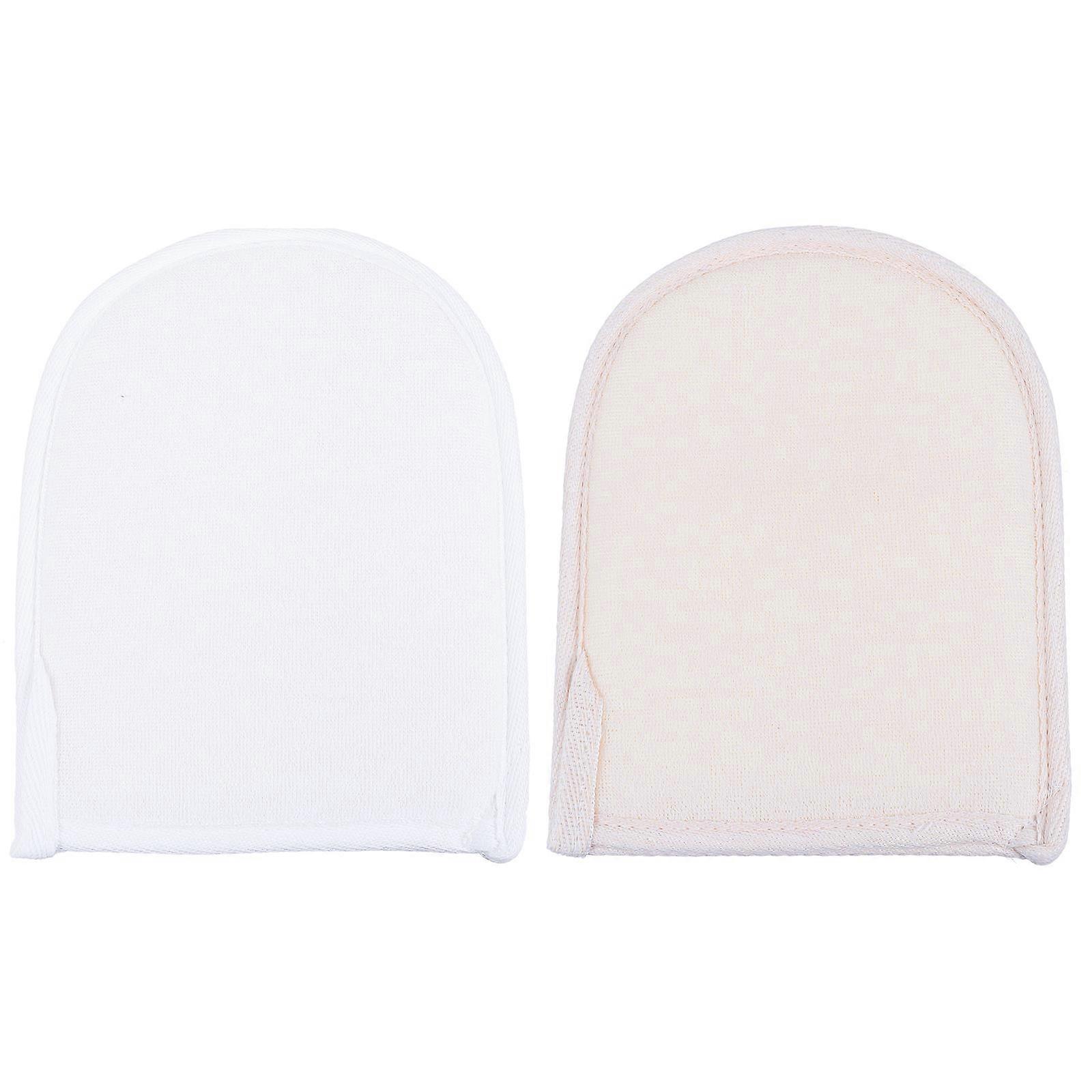 Exfoliating Loofah Mitts Shower Scrub Gloves for Bath 6Pcs