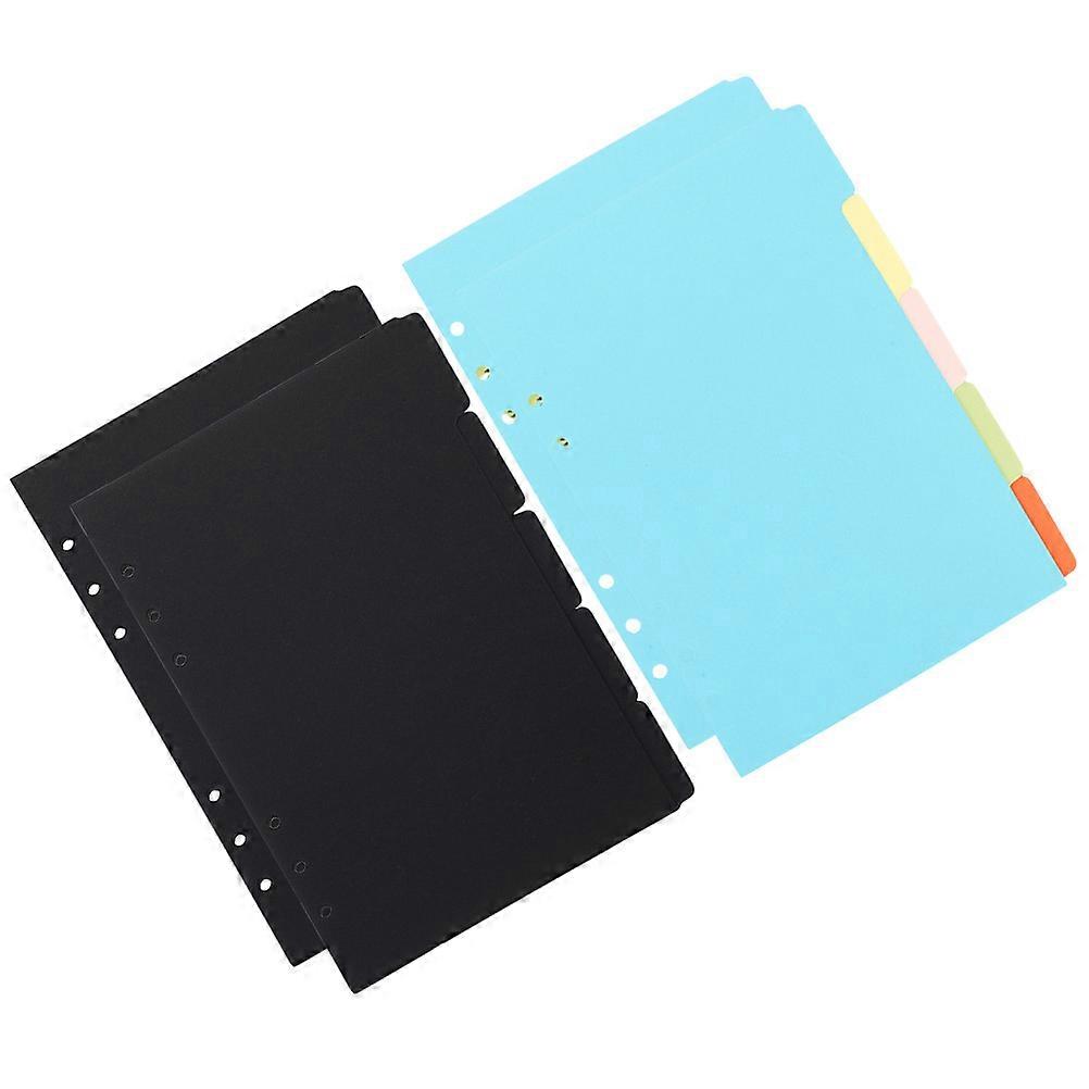 Practical Design 16 Sets Of Colored Loose Leaf Tab Dividers Perfect For Students Professionals And Daily Use Labeling