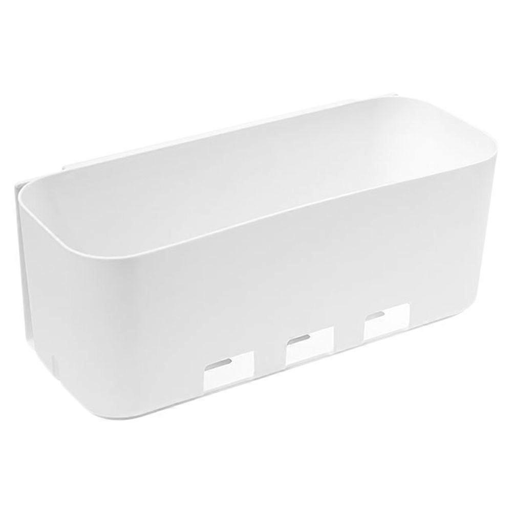 White Punch-Free Drawer Style Storage Shelf for Storage Use 3Pcs Stand