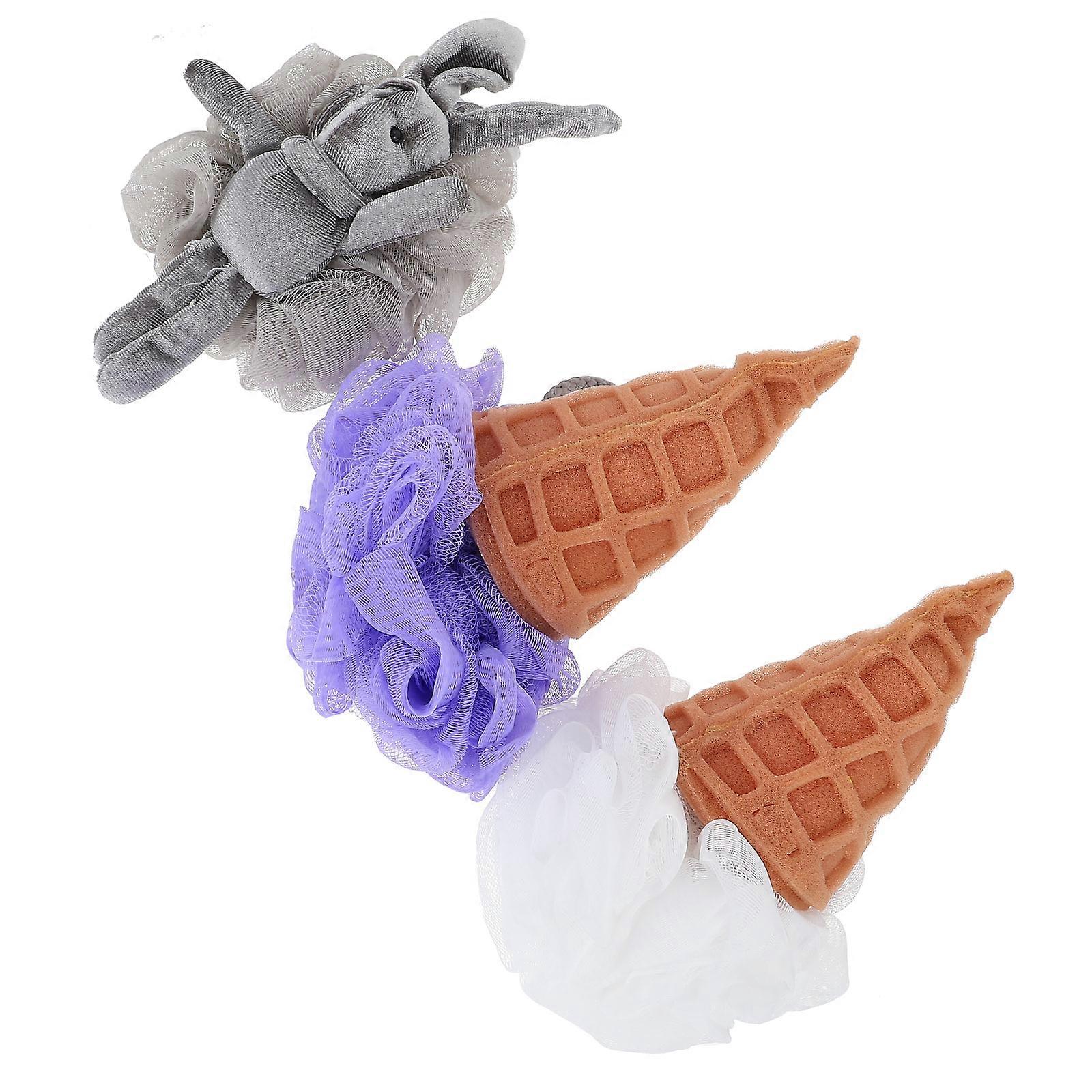 Bath Foaming Balls Lovely Bathing Rabbit Design for Bathroom Use 15Pcs Set