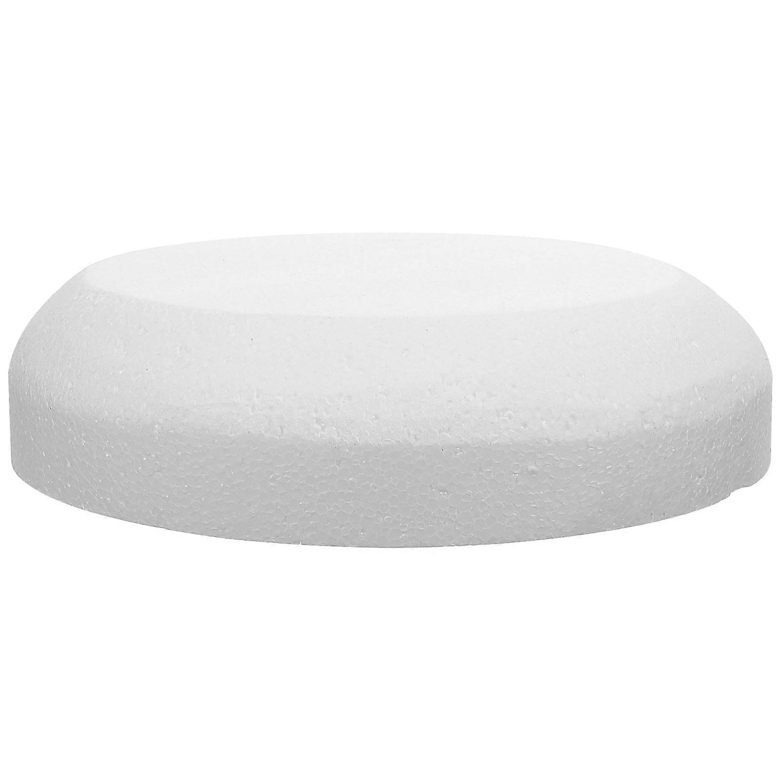 4Pcs White Wedding Cake Dummies Foams Arc Models for Decor Crafts