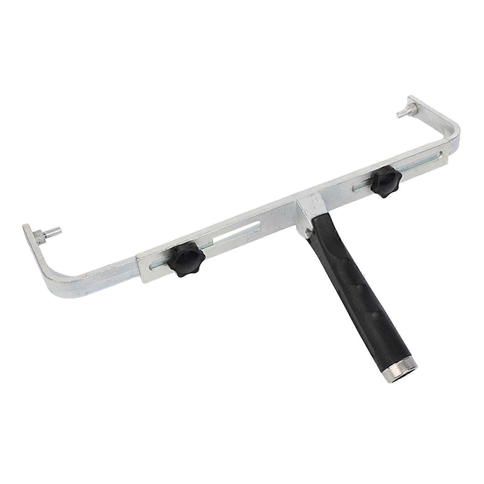 Double Arm Roller Frame Aluminum for Attached to Threaded End Extension Pole
