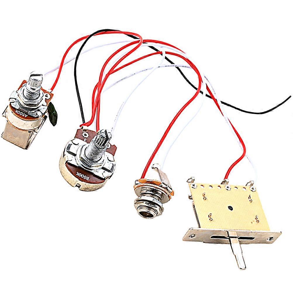 Potentiometer Harness For Electric Guitar Enthusiasts Compact Design 1.71X0.96X0.71In Practical 2 Sets