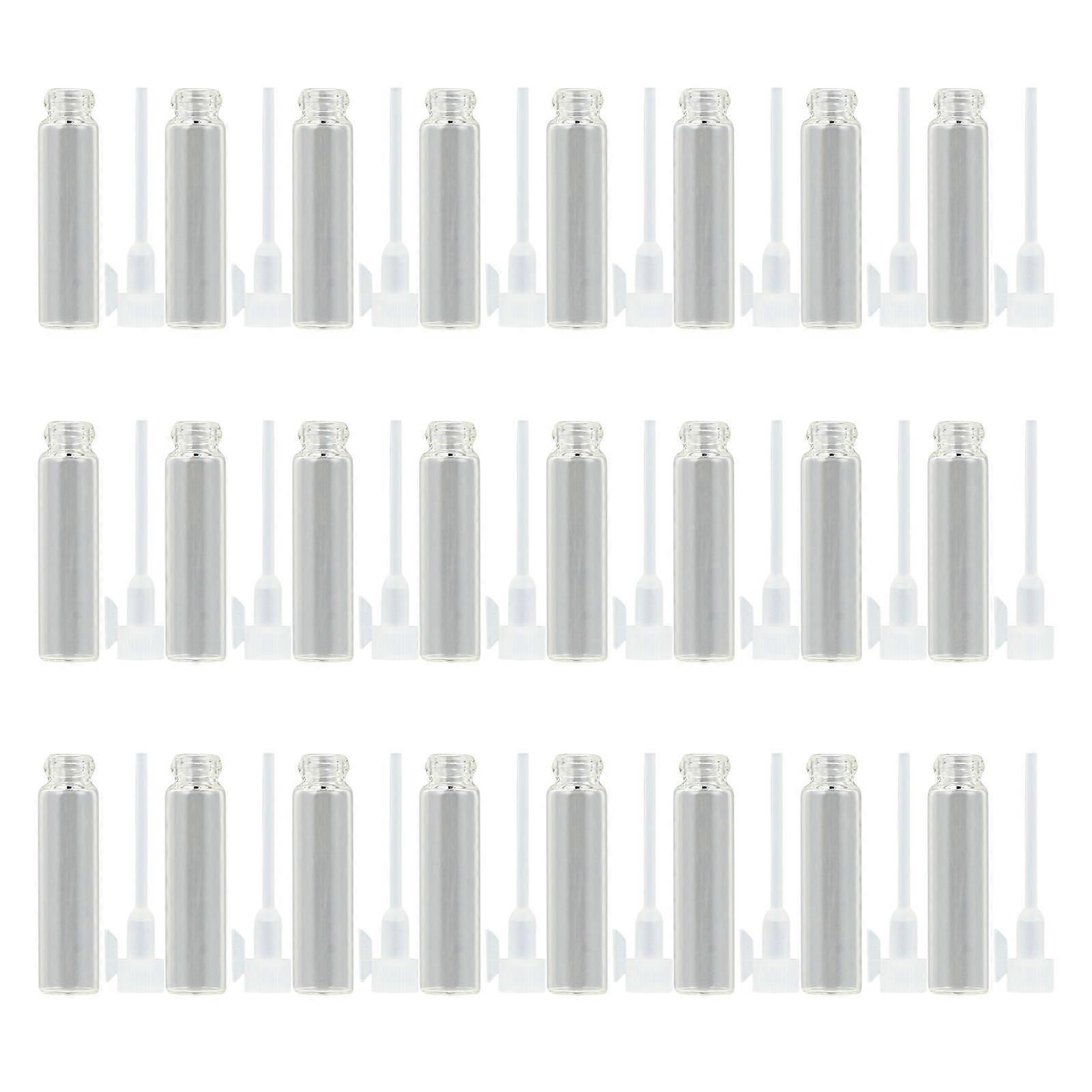 Transparent Glass Perfume Sample Bottles Refillable Containers 300Pcs
