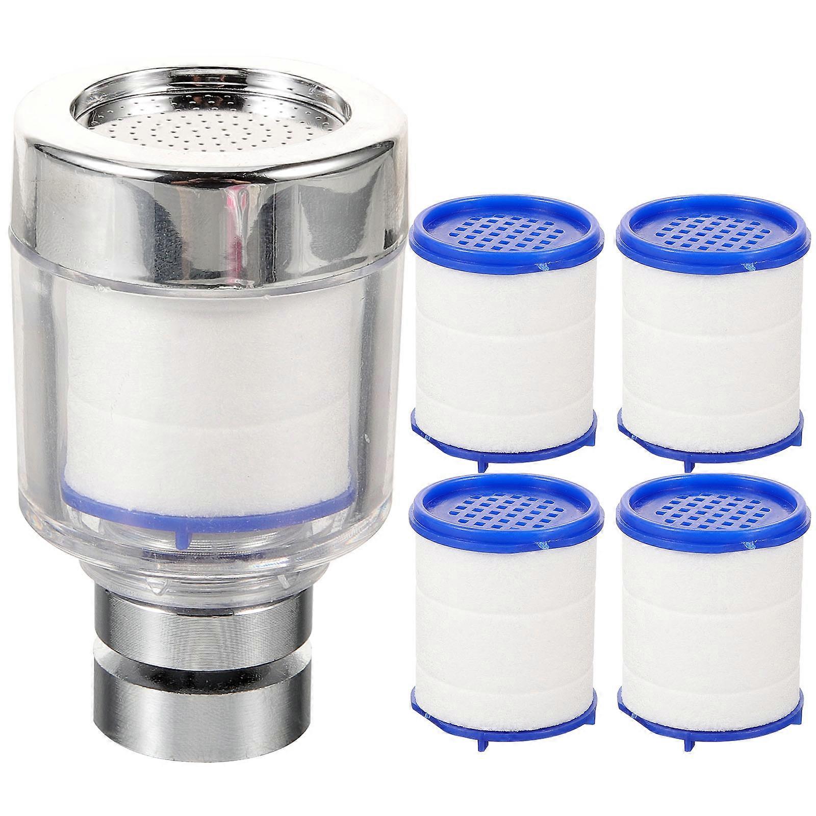 מטהר מים לכיור מטבח סט 1 מסנן מים לברז אמבטיה ברז כותנה אלקטרוליטי בסגנון שימוש ביתי מונע התזות מים