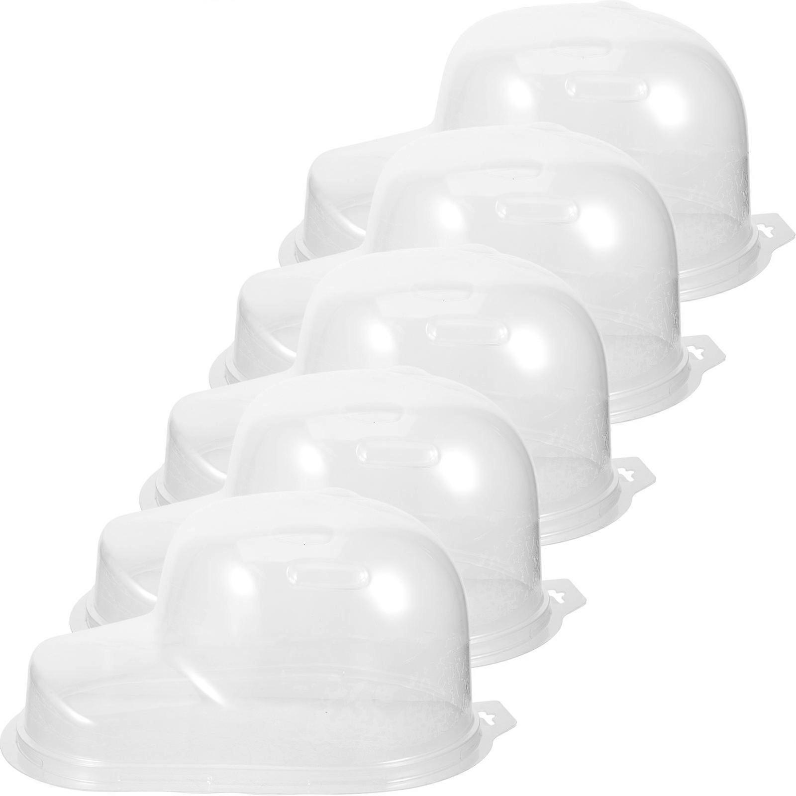 Hat Storage Holder Transparent Plastic Baseball Cap Support 10Pcs