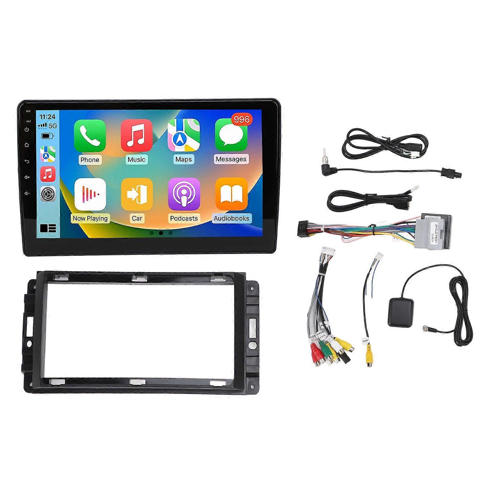 Car Radio Stereo for Android 13 10.1 Inch Touchscreen Wireless Car Radio for Carplay for Android Auto Bluetooth Navigation