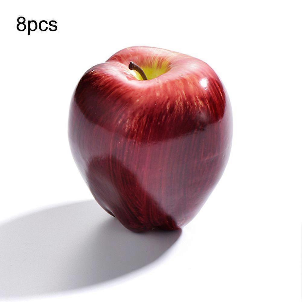 Minglan 8-pack red simulated snake fruit fruit prop shooting model