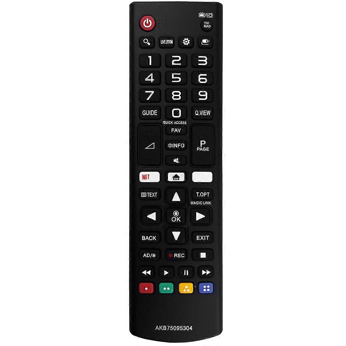 Replace AKB75095304 Remote for TV 32LK610BPLB 32LK615BPLB