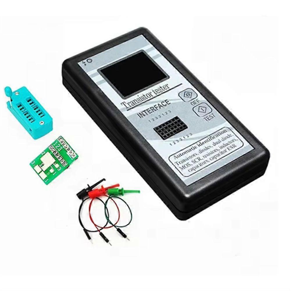 M328 Multi-Purpose Transistor Tester 1.8 Inch TFT LCD for Diode Resistor Capacitance Inductor Meter