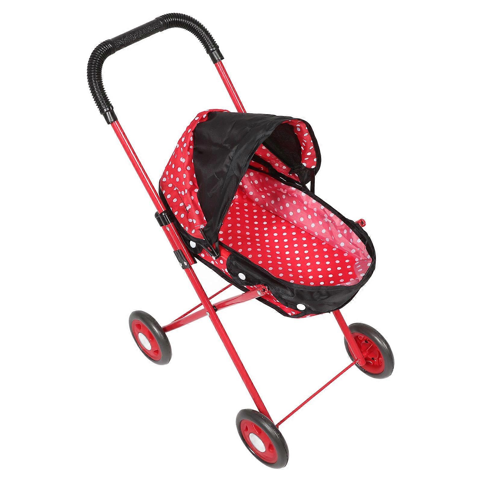 Realistic Baby Stroller Doll For Toddler Play On The Go Lightweight Design 1Pack