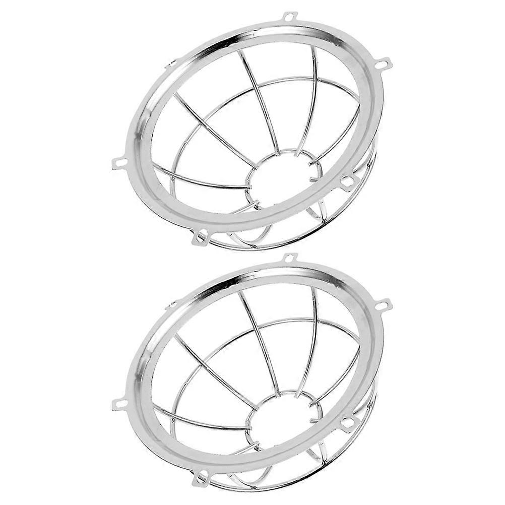 Protective Detector Cover for Protection 6Pcs Silver Iron Material