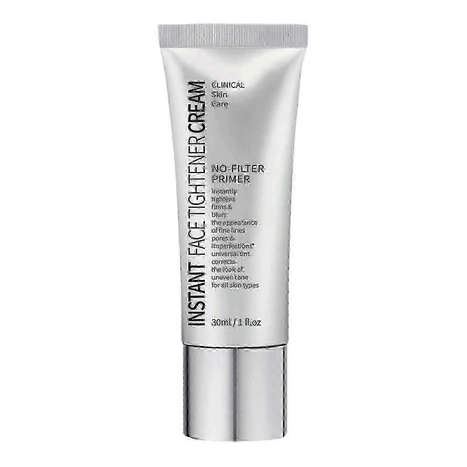 2025 Instant Face Tightener No-Filter Primer, Temporary Face Tightener Primer Makeup, Blurring Face Primer, Long Lasting Power Grip Primer